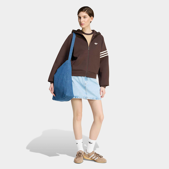 adidas Originals Neuclassics Fullzip Hoodie bruin 93420 5