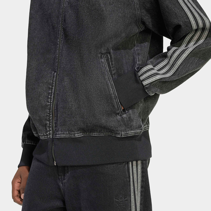 adidas Originals Denim Firebird Tracktop preto 93379 4