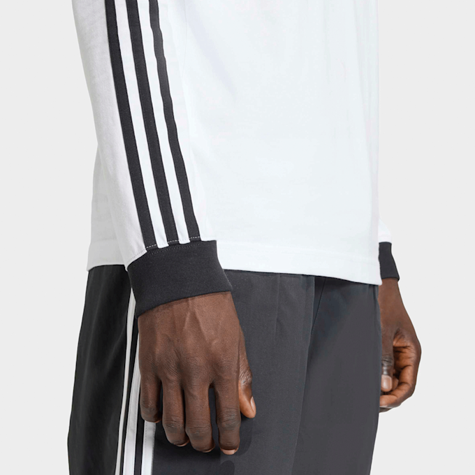 adidas Originals 3-Stripes Longsleeve Tee blanc 93390 4