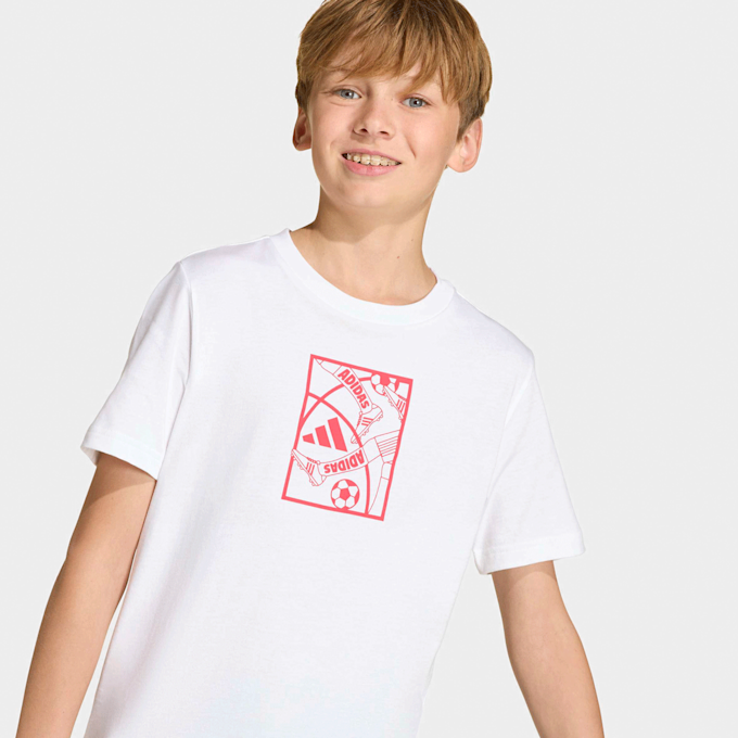adidas Originals Football Tee branco 93394 3