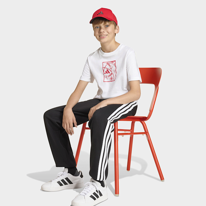 adidas Originals Football Tee branco 93394 5