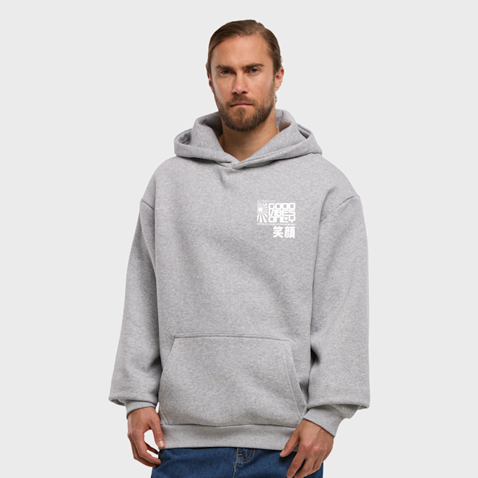 Mister Tee Manga Girl Fluffy Hoody grijs 93447 2