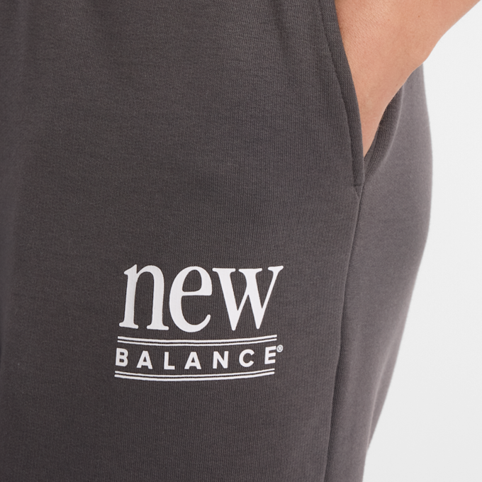New Balance Reimagined Fleece Pants cinzento 93525 4