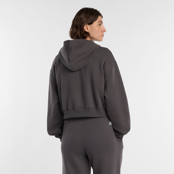 New Balance Reimagined Fleece Full Zip crna 93535 2