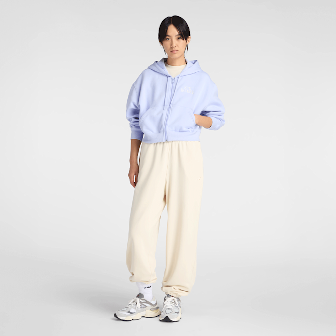 New Balance Linear Heritage Fleece Full Zip azul 93538 6