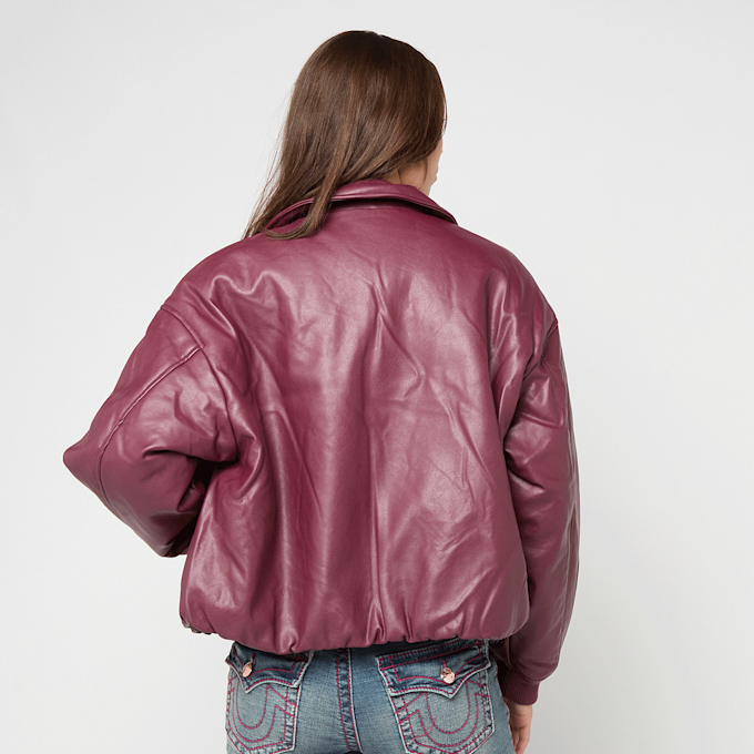 Decibel Padded PU Jacket rot 93632 2