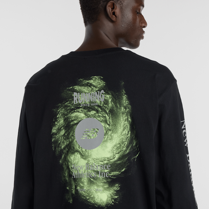 New Balance Vortex Longsleeve crna 93653 3