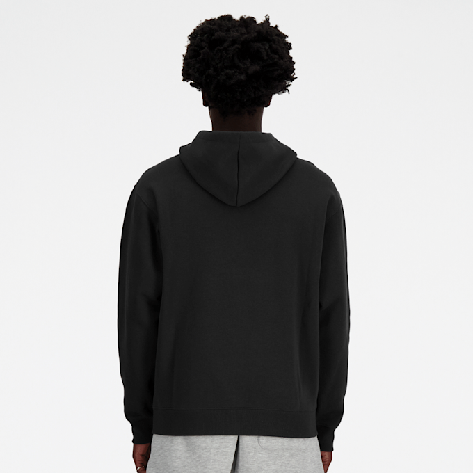 New Balance Sport Essentials Logo Fleece Full Zip zwart 93639 2
