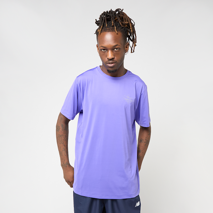 New Balance Reflective Poly T-Shirt ljubičasta 93651 2
