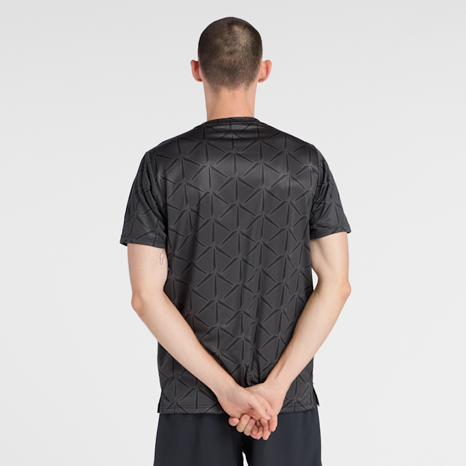New Balance Sport Essentials Printed T-Shirt zwart 93650 3