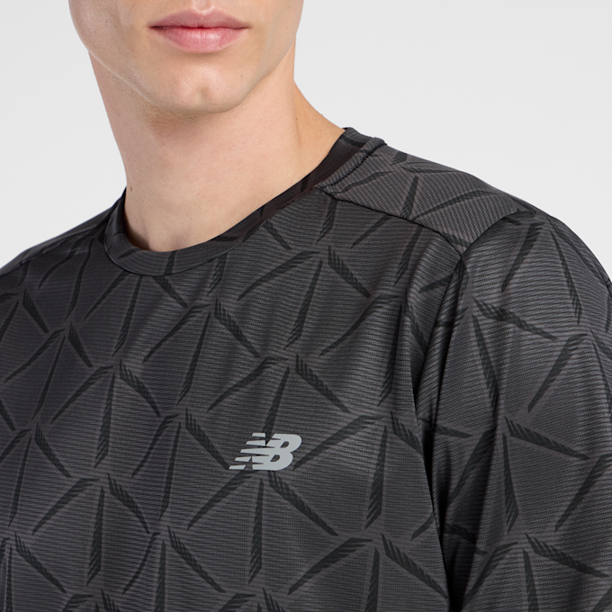 New Balance Sport Essentials Printed T-Shirt zwart 93650 4