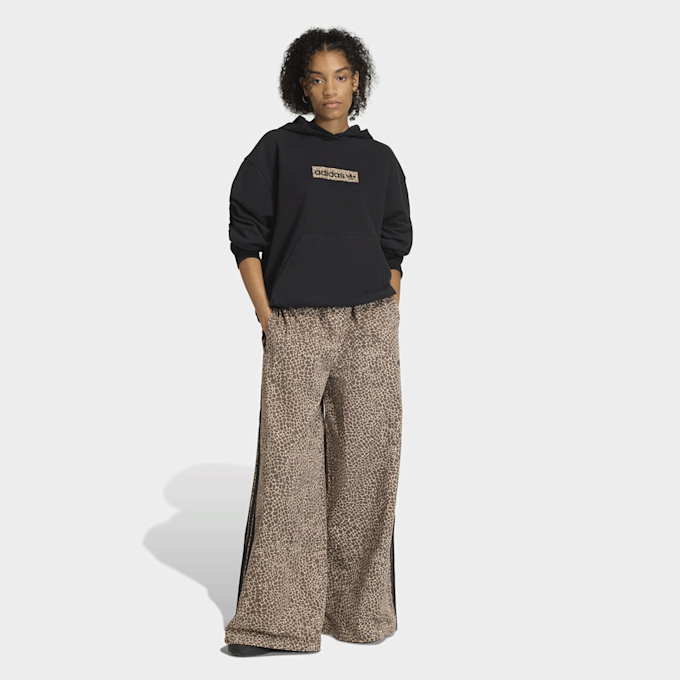 adidas Originals Firebird Oversized All Over Print Denim Pants bruin 93774 5
