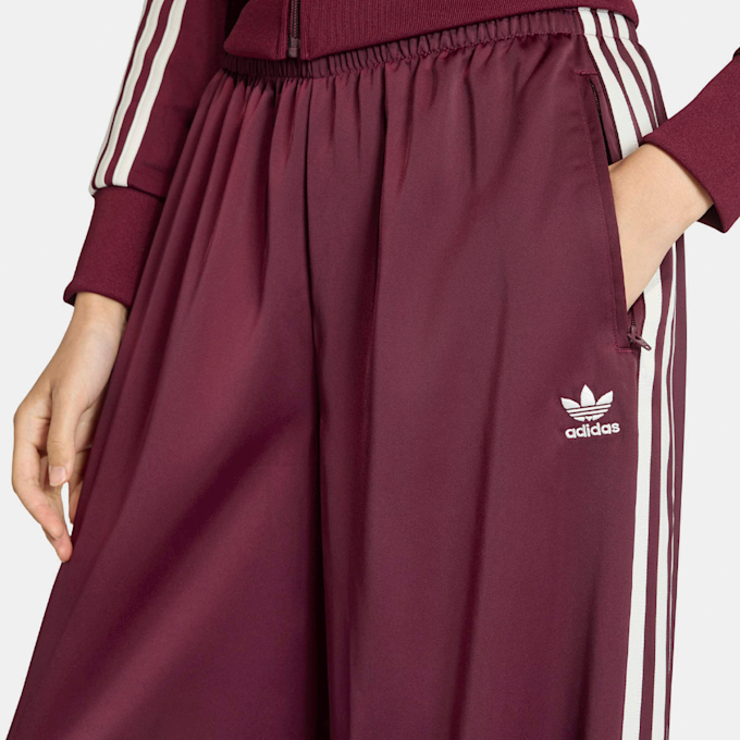 adidas Originals Satin Trackpant Wideleg rood 93773 3