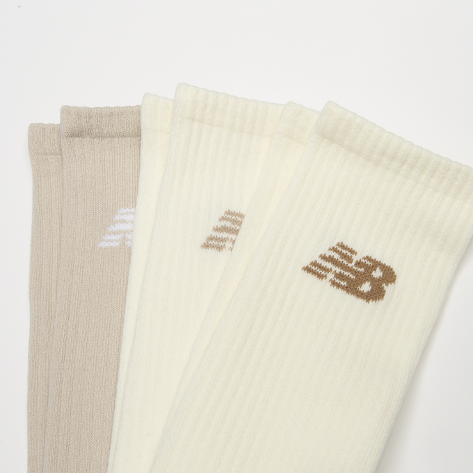 New Balance 3 Pack - Everyday Seasonal Crew beż 93913 2