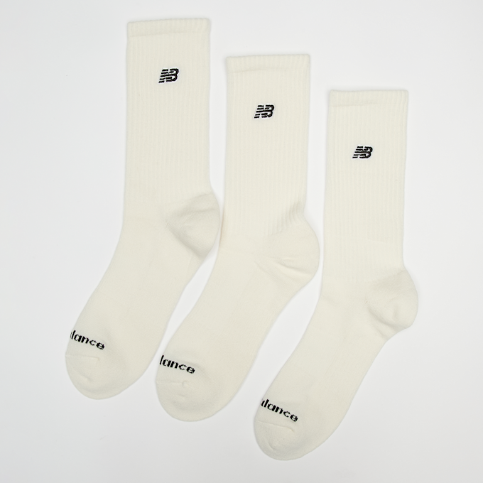 New Balance 3 PACK - NB BLACK PATCH LOGO SEASONAL CREW -  multicpack beż 93919 1