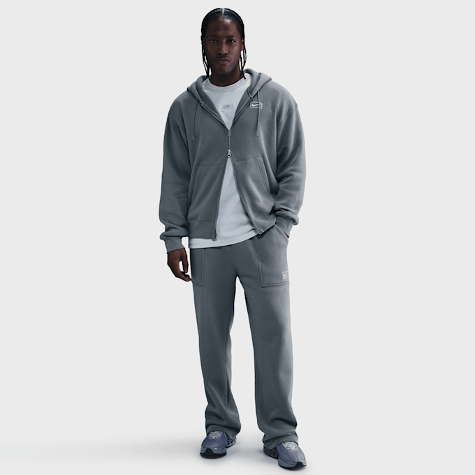 Nike   Sportswear Full-Zip Fleece Hoodie cinzento 93984 6