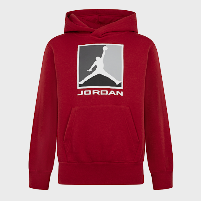Jordan Essential Fleece Baseline Pullover rojo 94076 1