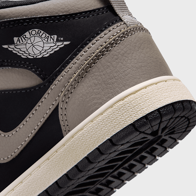Jordan Air Jordan 1 Mid Kinderen zwart 94177 8