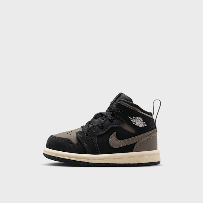 Jordan Air Jordan 1 Mid Crianças Pequena preto 94184 1