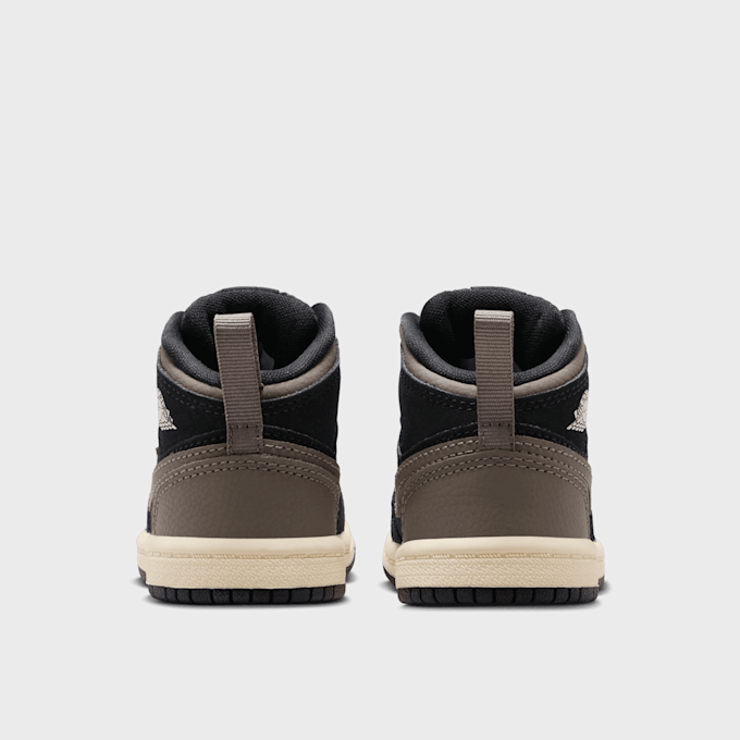 Jordan Air Jordan 1 Mid Crianças Pequena preto 94184 4