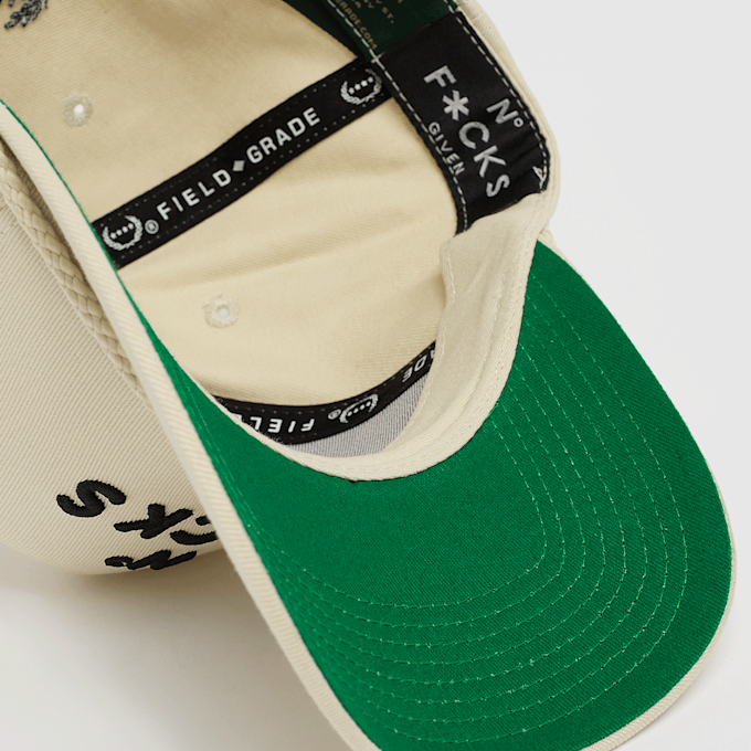 Field Grade No F*cks Given Twill Trucker beż 94195 3