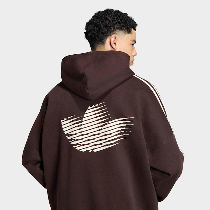 adidas Originals Loose Fitted Graphic Hoody braun 94203 4