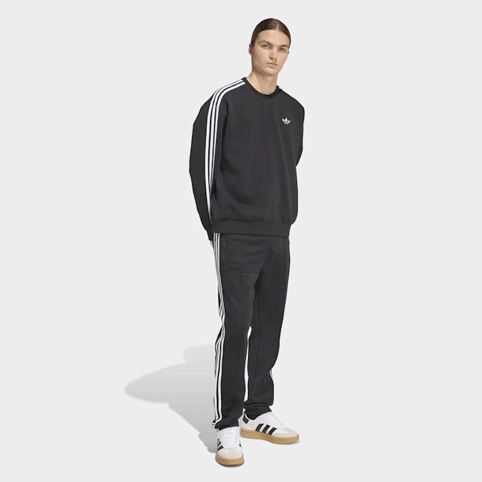 adidas Originals Adicolor 3-Stripes Oversized Crewneck schwarz 94217 5