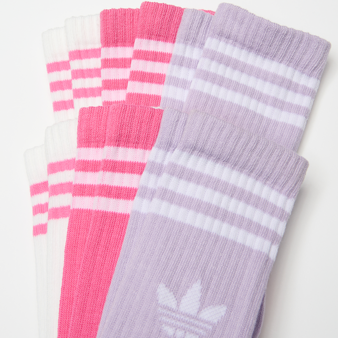 adidas Originals 6 PACK - 3-Stripes Crew Socks multicolorido 94213 2