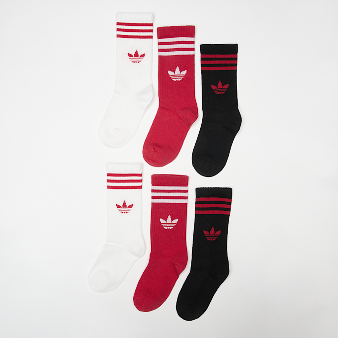 adidas Originals 6 PACK - 3-Stripes Crew Socks multicolore 94215 1