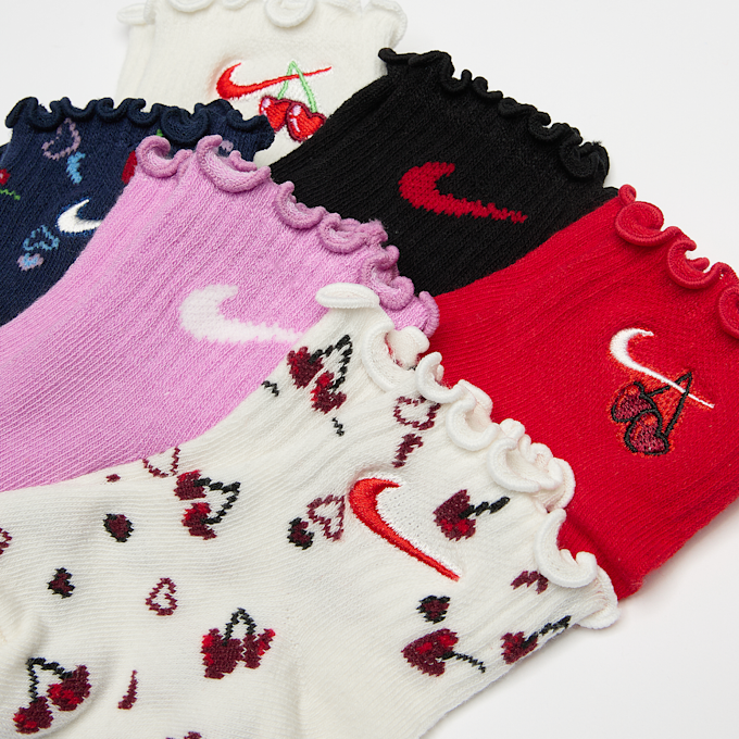 Nike   6 PACK - Cherry Infant Lightweight Ankle Socks multicolor 94248 2
