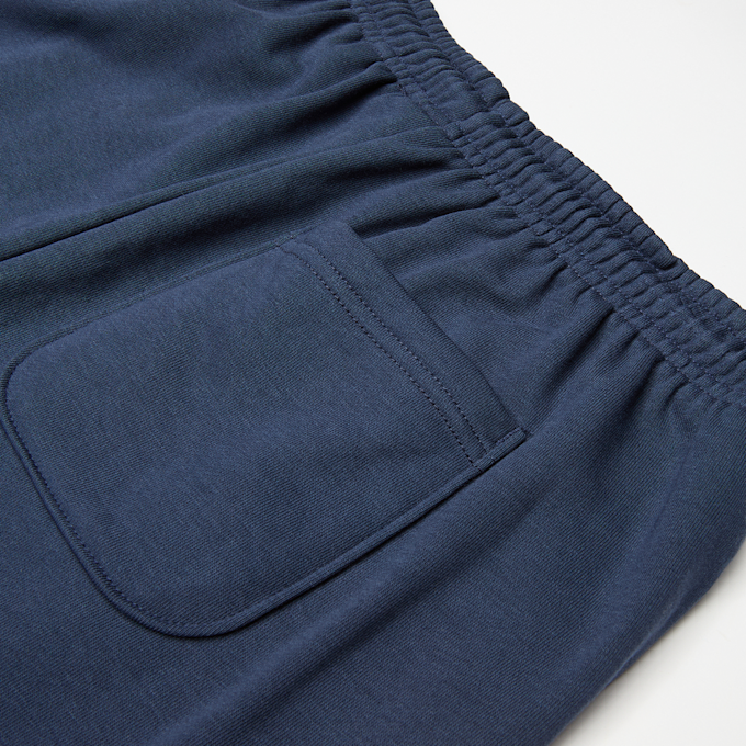 New Balance French Terry Stacked Logo Crew & Jog Set Blu 94367 5