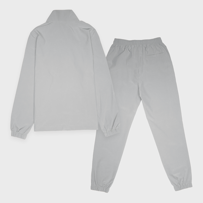 New Balance Quarter Zip Funnel & Jogger Set cinzento 94373 2