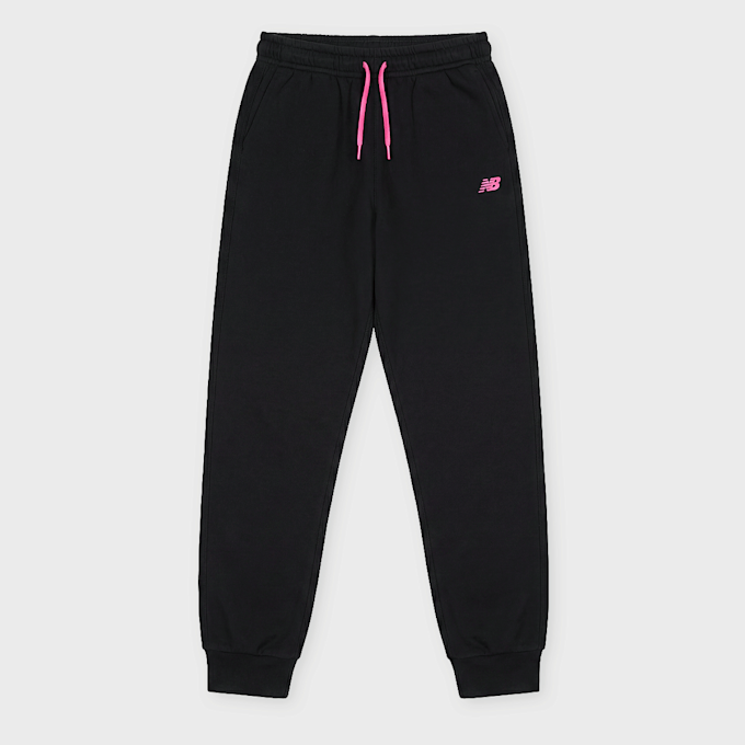 New Balance Linear Logo French Terry Zip Hoodie and Jog Set zwart 94390 6