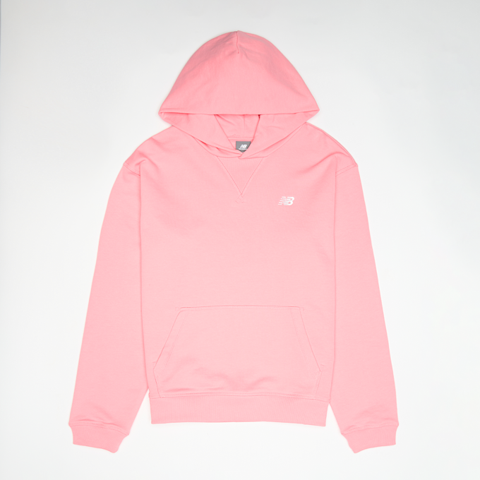 New Balance Small Logo Hoodie rosa  94385 1