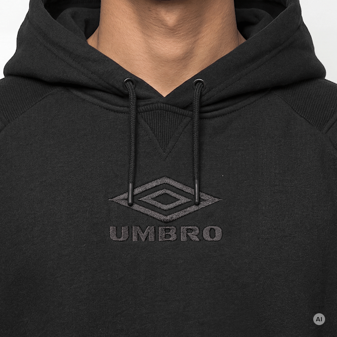 Umbro Iconic Hoodie nero 94341 3
