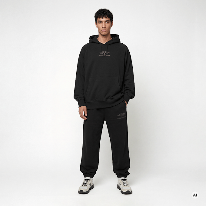 Umbro Iconic Hoodie zwart 94341 4
