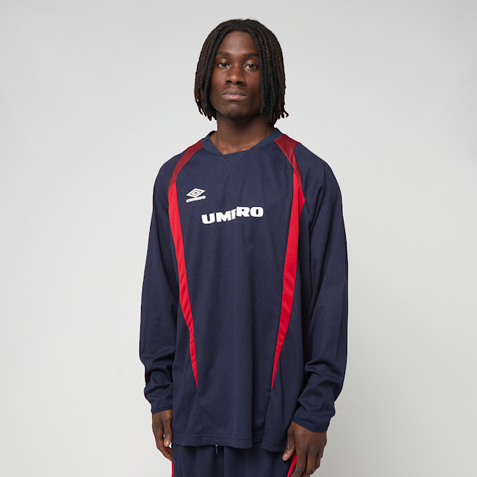 Umbro Panelled Long Sleeve Jersey blau 94349 1