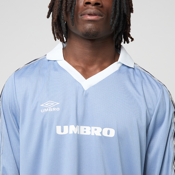 Umbro Taped Long Sleeve Jersey bleu 94354 5