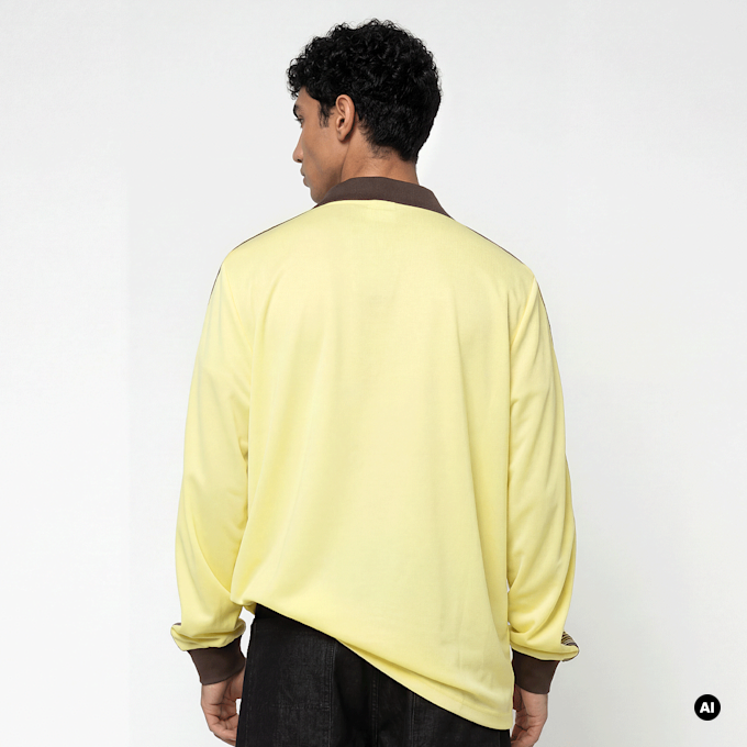 Umbro Taped Longsleeve Jersey žuta 94350 2
