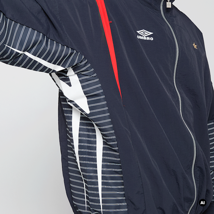 Umbro Relaxed Track Jacket blauw 94361 4