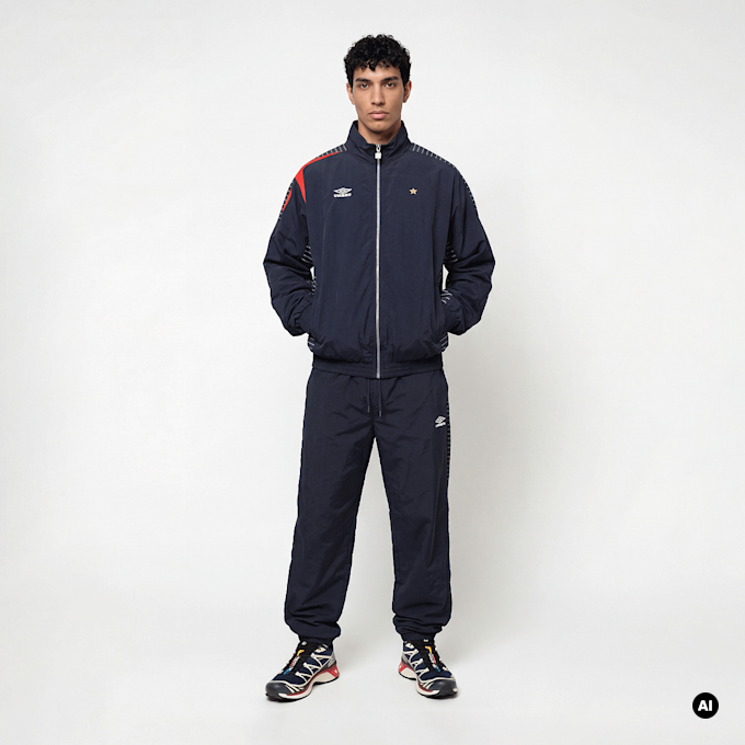 Umbro Relaxed Track Jacket bleu 94361 5