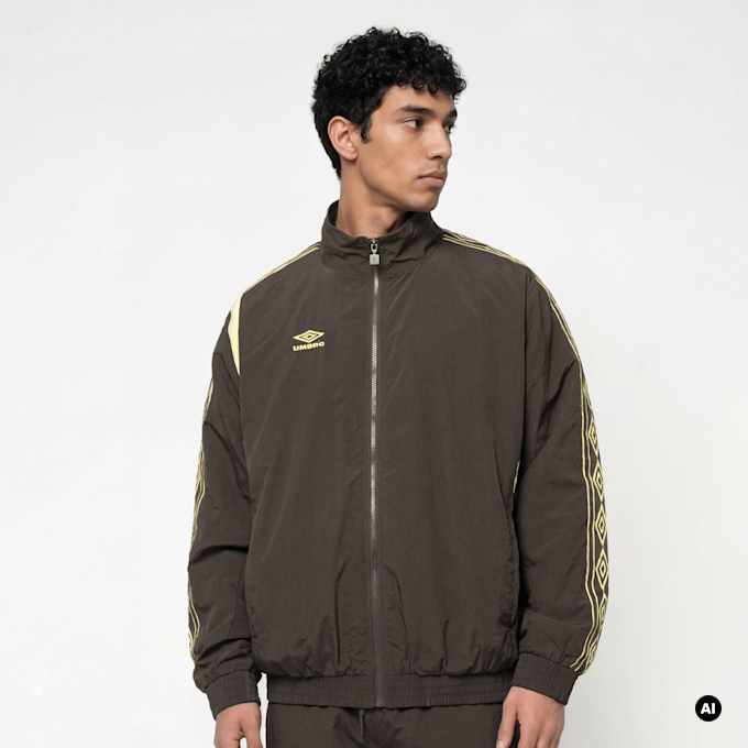 Umbro Relaxed Track Jacket braun 94360 1