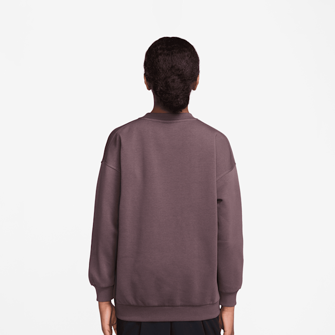 Nike   Sportswear Club Fleece Oversized Sweatshirt brązowy 94573 2