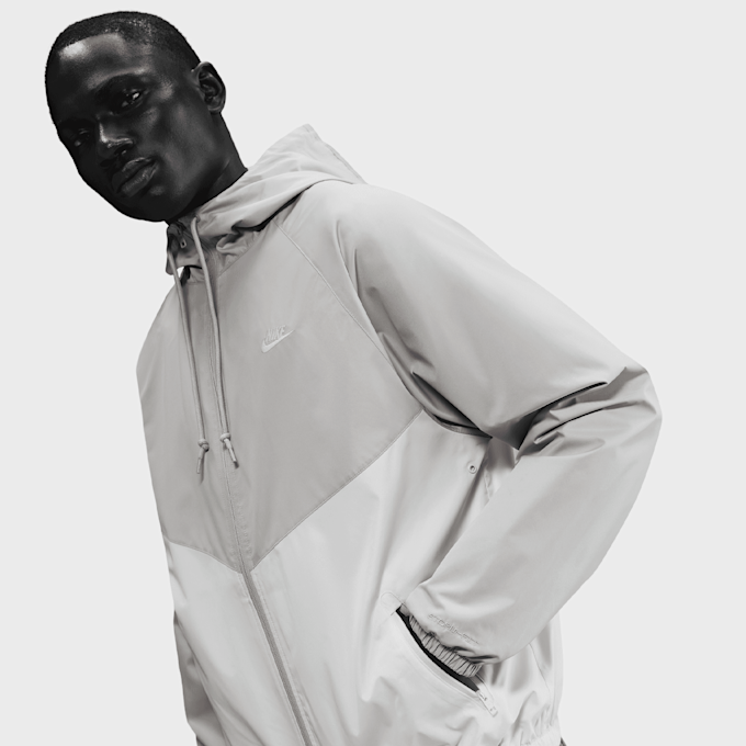Nike   Windrunner Lined Jacket cinzento 94546 3