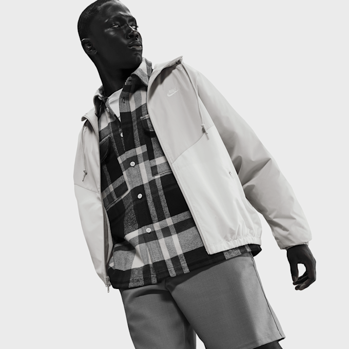 Nike   Windrunner Lined Jacket cinzento 94546 4