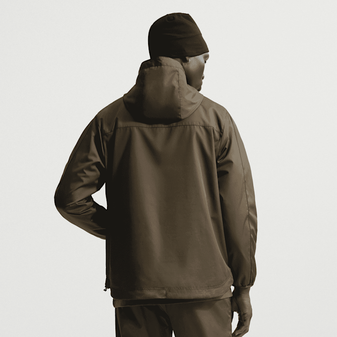 Nike   Sportswear Shox Woven Half-Zip Jacket brun 94547 2