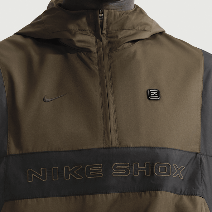 Nike   Sportswear Shox Woven Half-Zip Jacket brun 94547 4