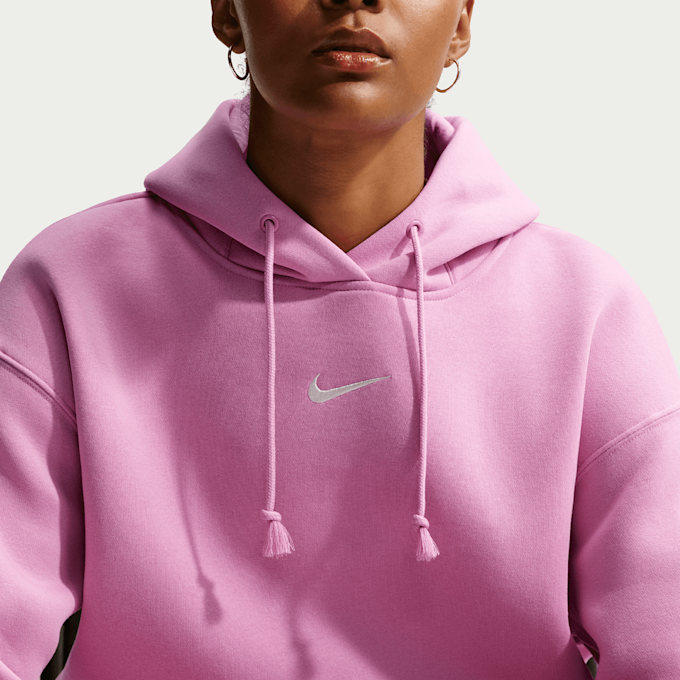 Nike   Sportswear Phoenix Fleece Oversized Hoodie różowy 94585 3