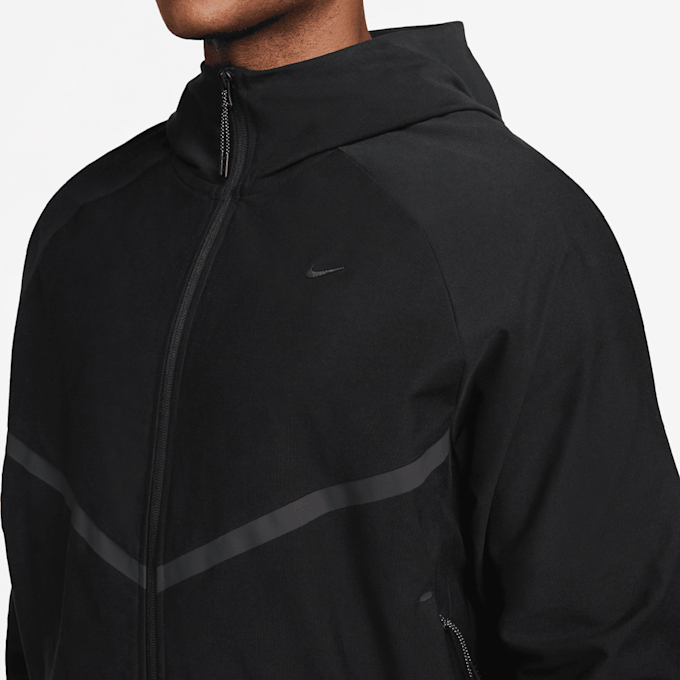Nike   Tech Knit Windrunner Full Zip Jacket crna 94548 3