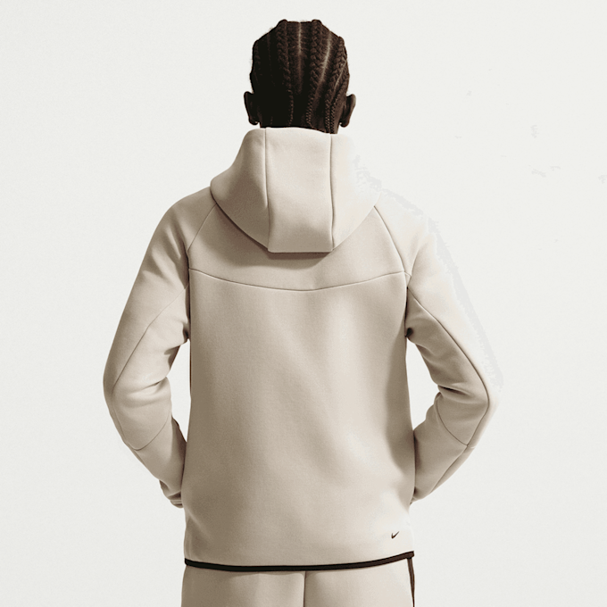 Nike   Tech Fleece Full Zip Windrunner Hoodie beż 94560 2